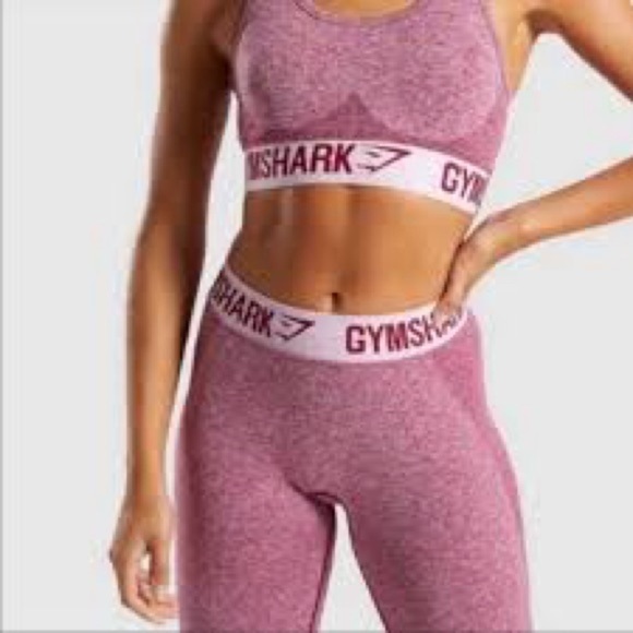 Gymshark Sports Bra & Leggings Set - Pink woman size S - Picture 2 of 14